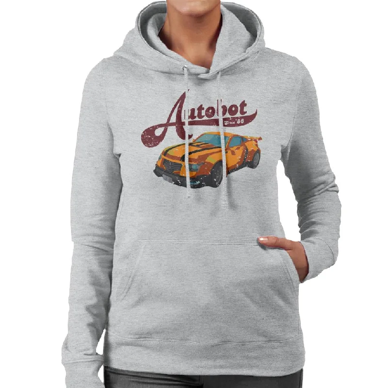 Transformers Bumblebee Car Autobot Women's Hooded Sweatshirt