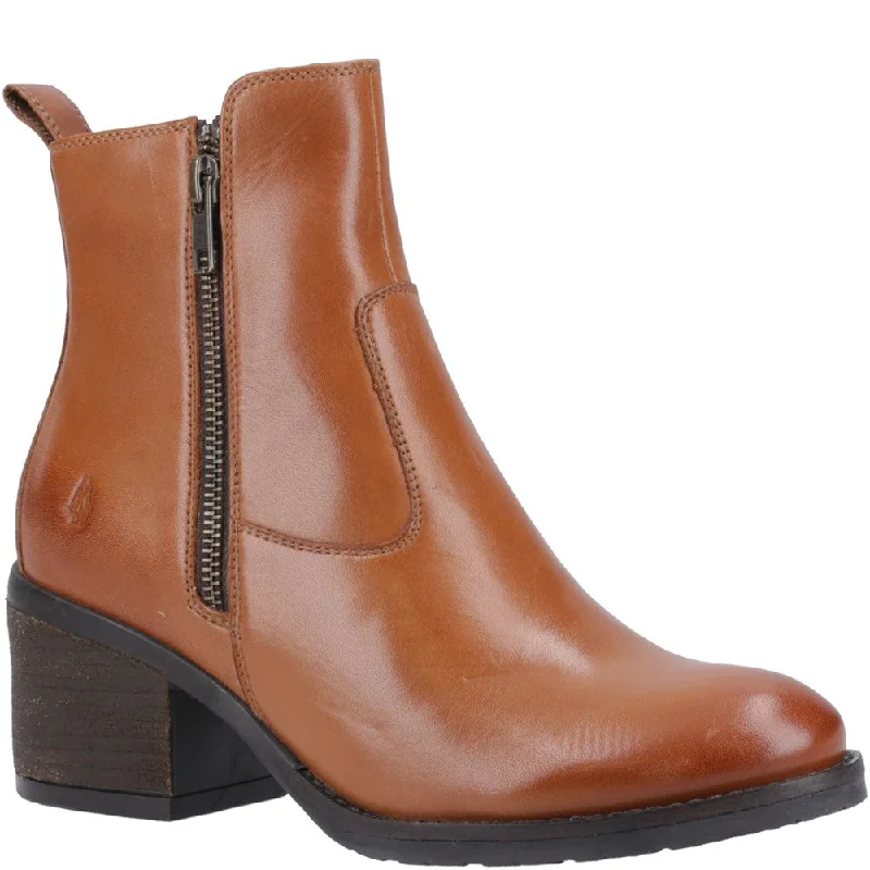 Tan Helena Heeled Boots