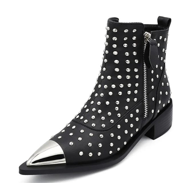 USS Shoes Perona Women's With Rivets Boots