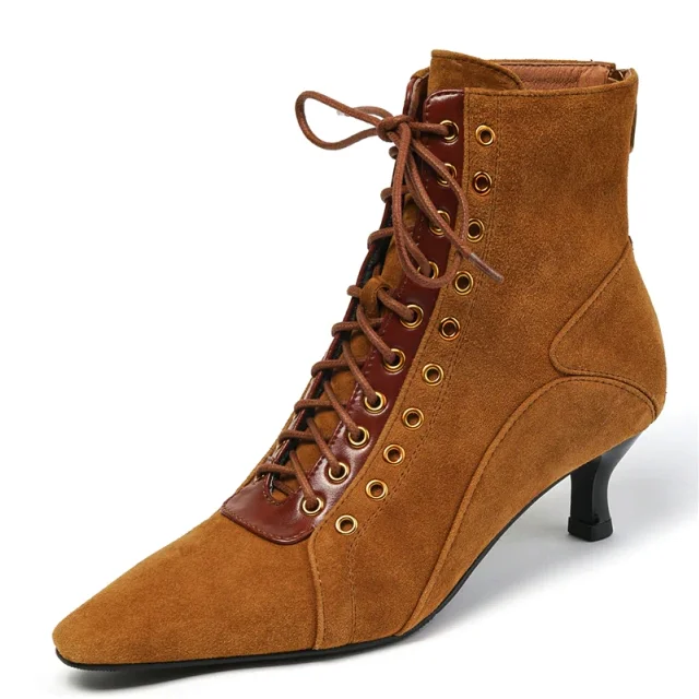 Pierre Women's High Quality Ankle Booties