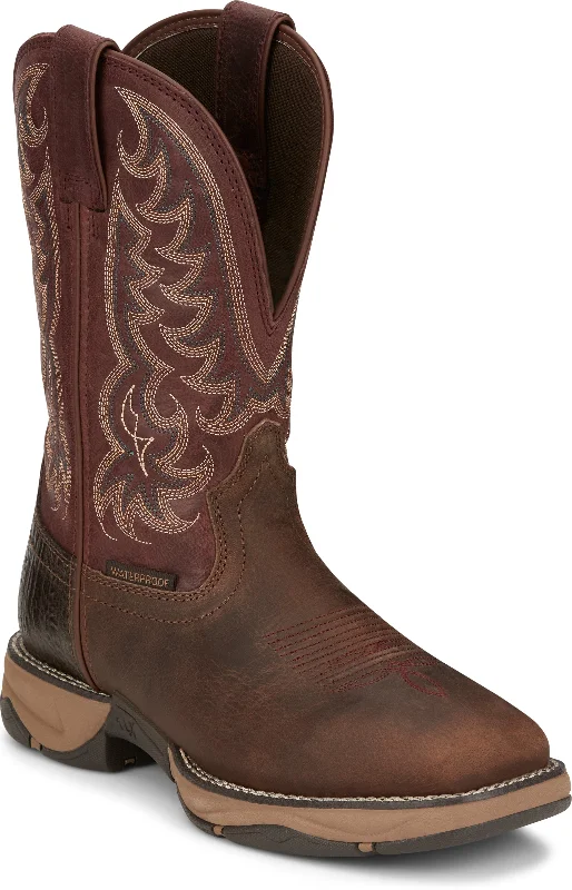 Tony Lama Women's Josey Brown Waterproof Work Boots TW7200