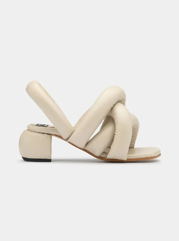 Sausage Heel in Light Beige by Henrik Vibskov x Yume Yume