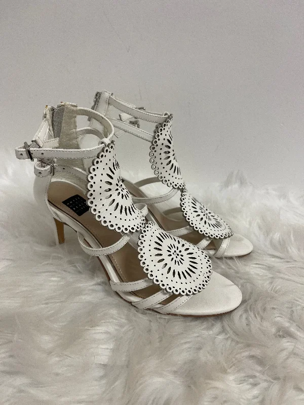 Shoes Heels Stiletto By White House Black Market In White, Size: 6.5