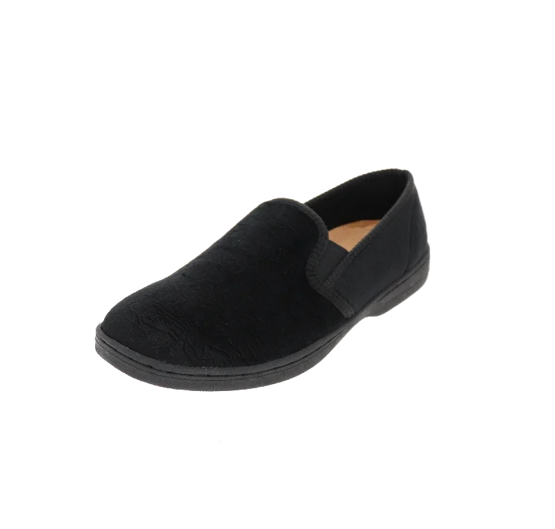 Womens Foamtreads ""Debbie 2""  Slipper - Black