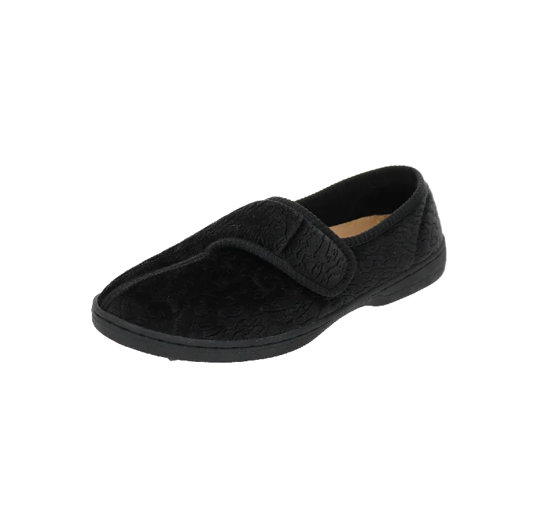 Womens Foamtreads ""Jewel 2"" Slipper - Black