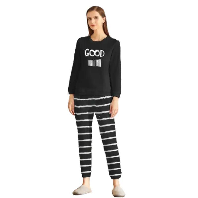 Best Branded Ladies pyjamas, striped pants, cute sloth pattern, also plus size