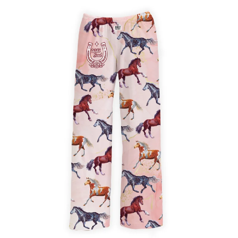 Lounge Pants - Wild Horse Print