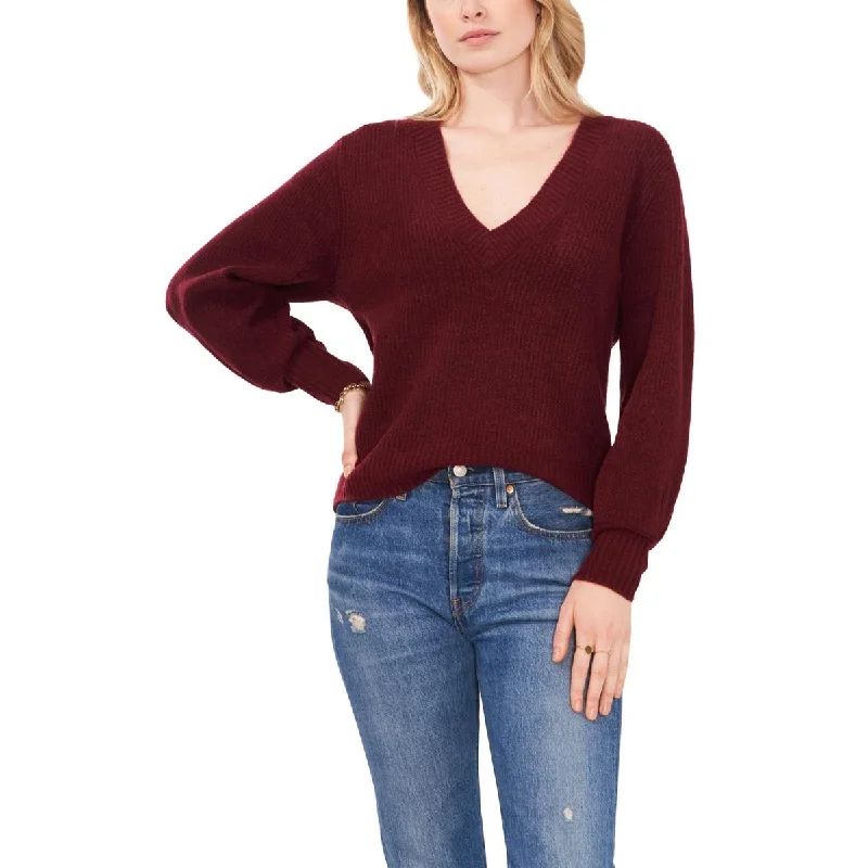 1.State Womens V Neck Shirt Pullover Sweater Best sweaters for work