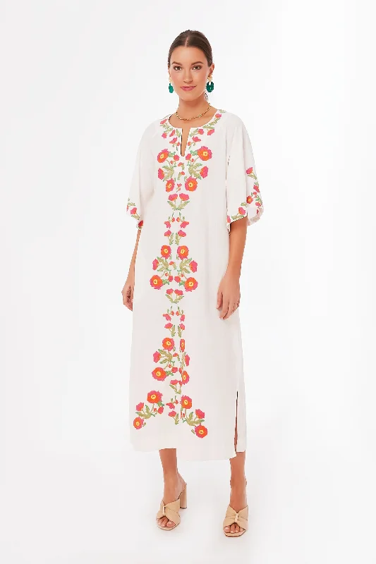 Oyster Charming Maxi Poppy Caftan Fashion-forward maxi dresses