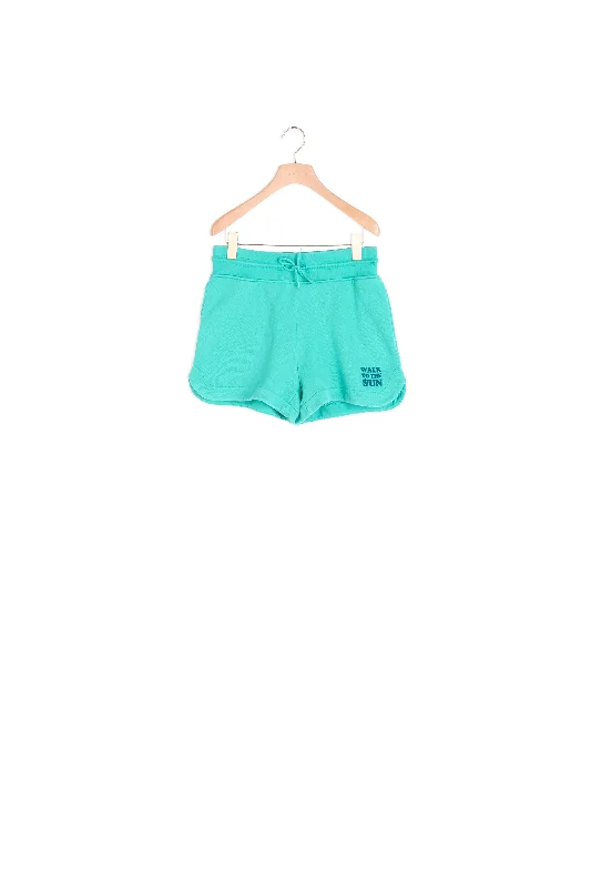 Short en molleton Raw Hem Mini Skirt