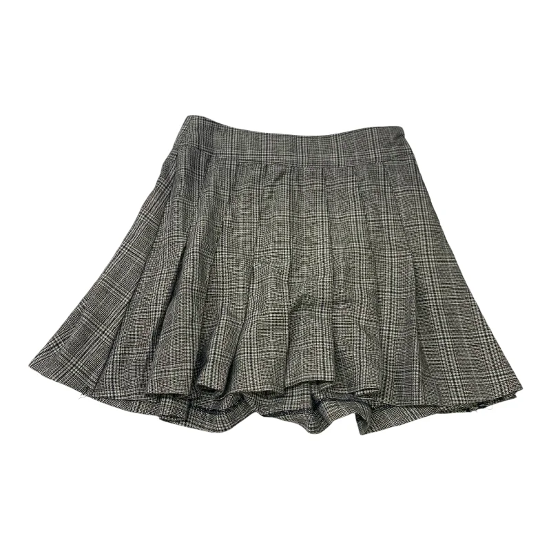 Skirt Mini & Short By Abercrombie And Fitch In Brown, Size: S Button-up Mini Skirt