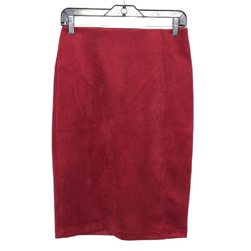 Skirt Mini & Short By Marc New York In Red, Size: Xs Button-down Mini Skirt