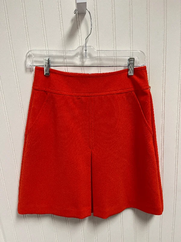 Skirt Mini & Short By Trina Turk In Red, Size: 0 Mini Skirt with Belt