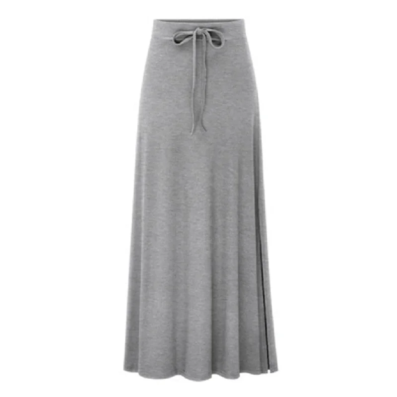 Women Casual High Elastic Waist Slimming Lady Tight Long Slim Push Up Solid Skirt Autumn Skirts Female #BL5 Cozy Maxi Skirt