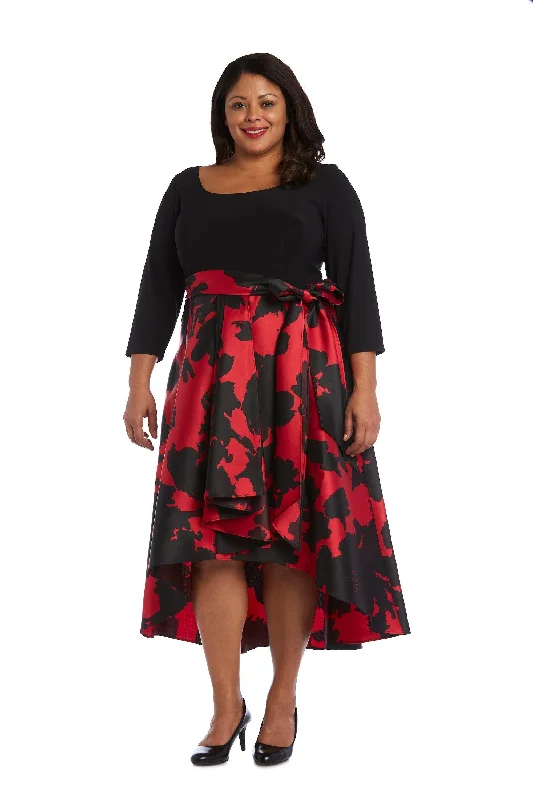 R&M Richards 1621W High Low Plus Size Cocktail Dress Sale Petite party dresses