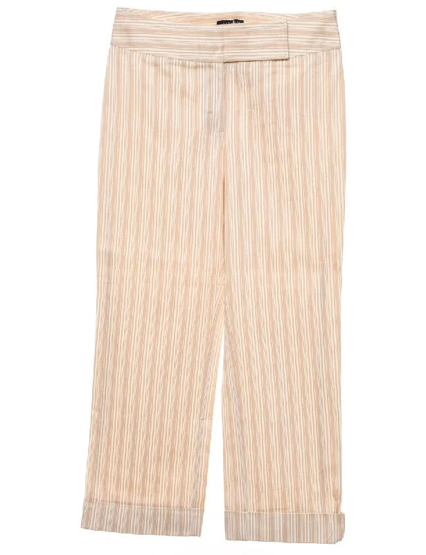 Ann Taylor Pinstriped Chinos - W0 L0 Date night unclassified dresses