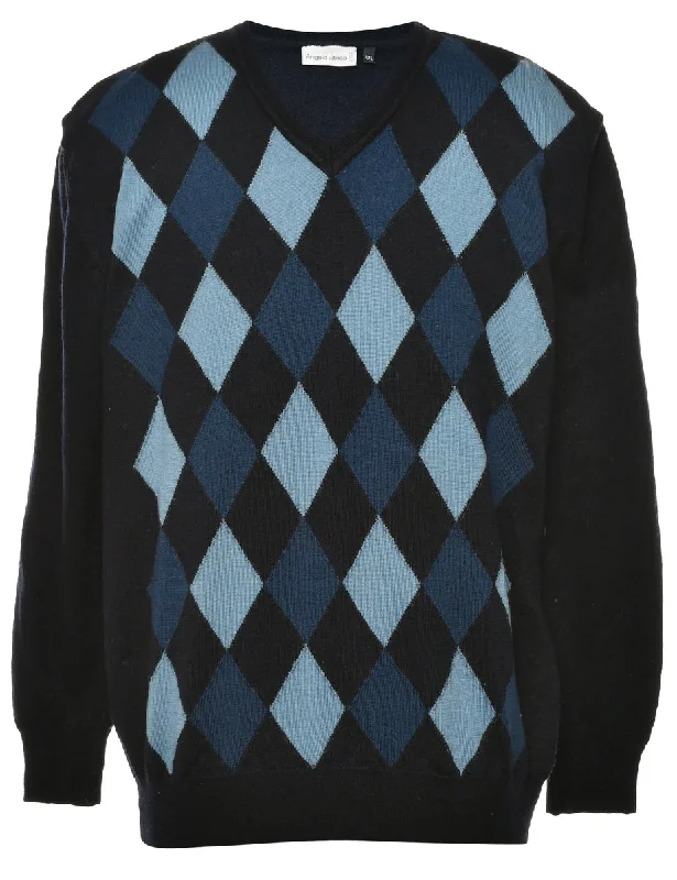 Argyle Jumper - XXL