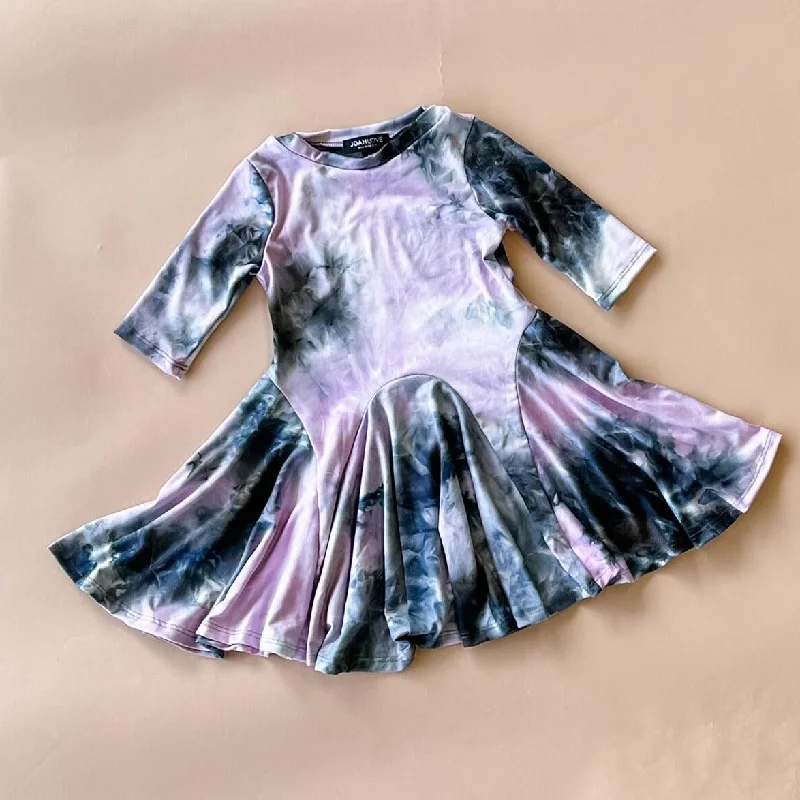 ballet dress in lilac tie dye Popular unclassified dresses