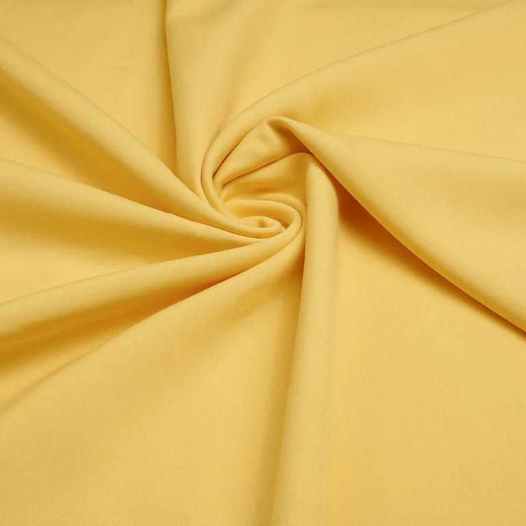 Butterscotch Yellow Plain American Crepe Fabric Bodycon unclassified dresses