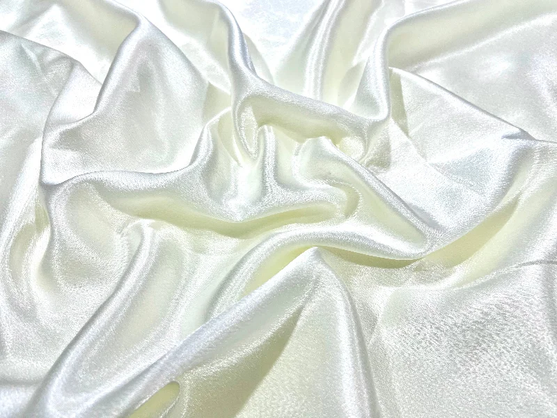 Cream Plain Premium Satin Fabric Satin unclassified dresses