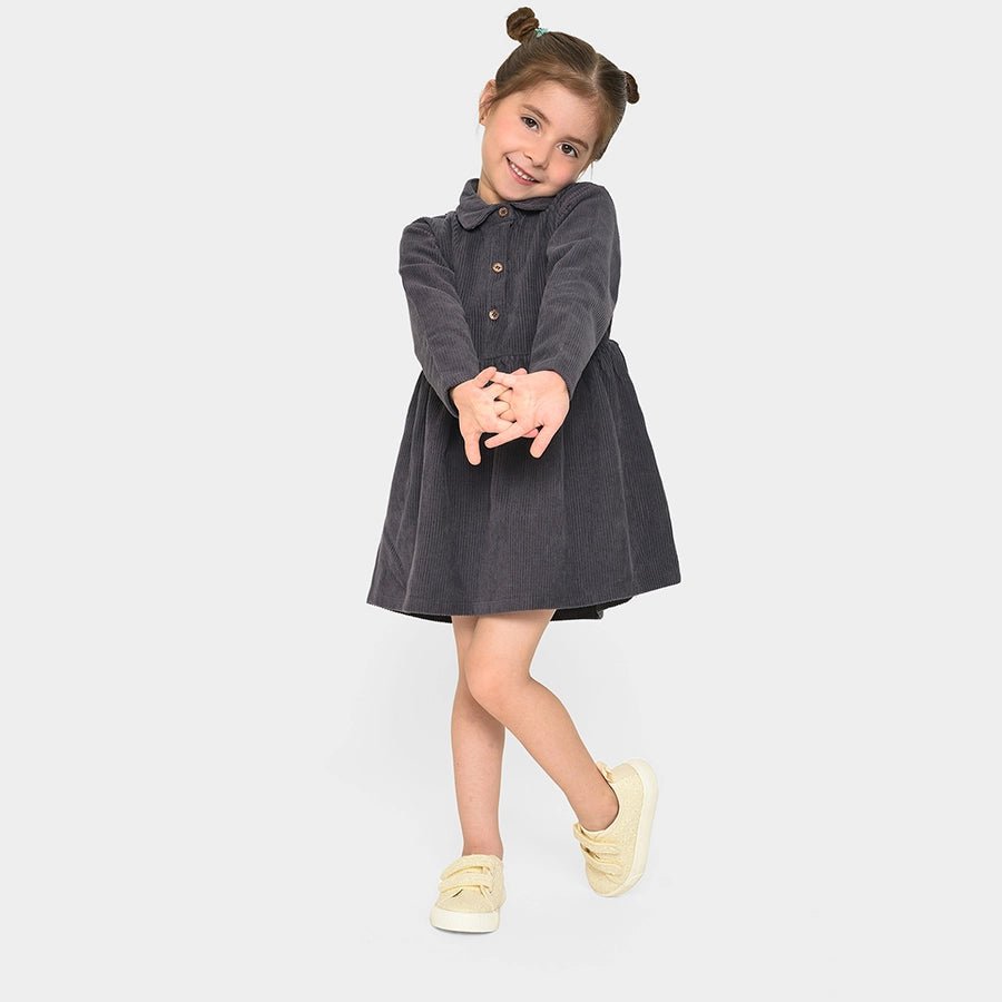 Farm Friends Corduroy Collar Dress for Girls Summer unclassified dresses