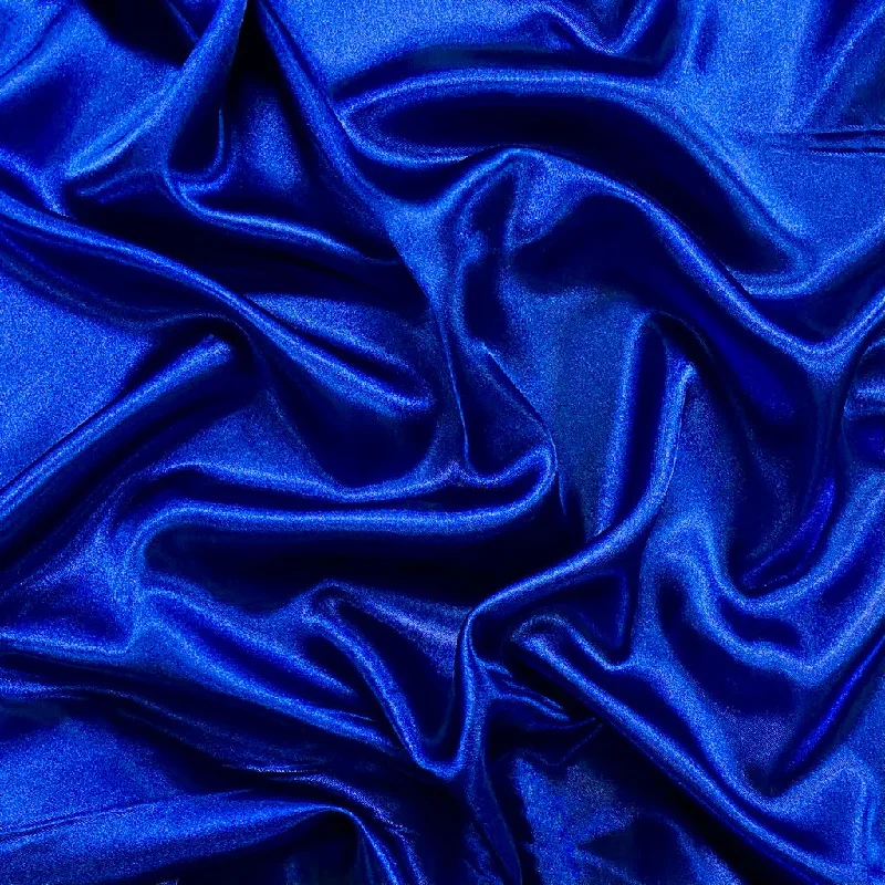 Royal Blue Plain Moss Satin Fabric Unique unclassified dresses