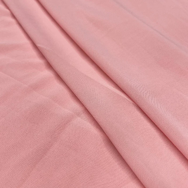 Soft Pink Plain Heavy Fox Georgette Fabric Beach unclassified dresses