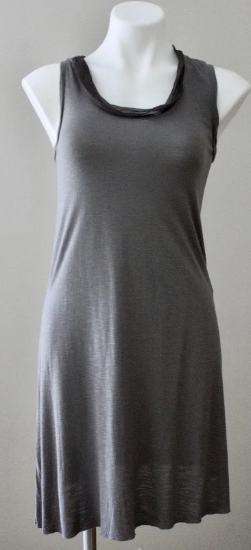 Soft Summer Gray Sleeveless Dress Date night unclassified dresses