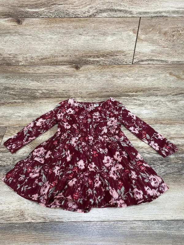 Oshkosh Floral Dress Red sz 3T Sexy floral print dresses