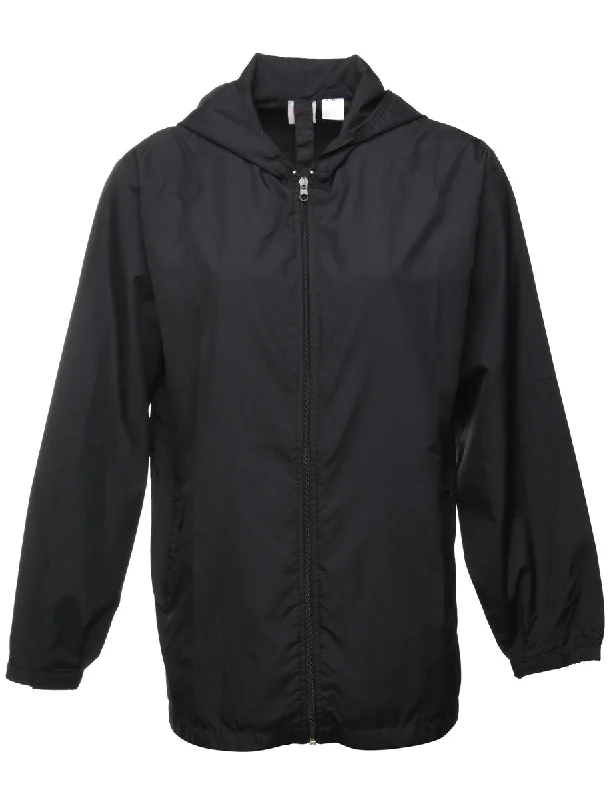 Black Jacket - M Women's military-style jackets