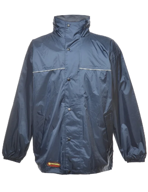 Popper Front Nylon Jacket - M Women's lightweight summer jackets