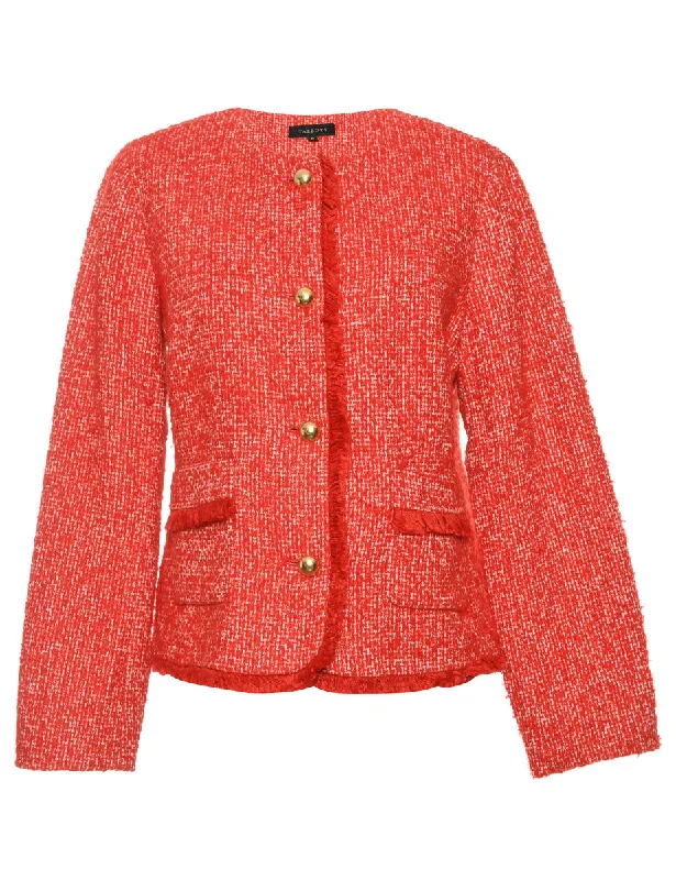 Talbots Wollen Red Jacket - L